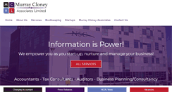 Desktop Screenshot of murraycloney.net