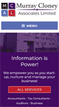 Mobile Screenshot of murraycloney.net